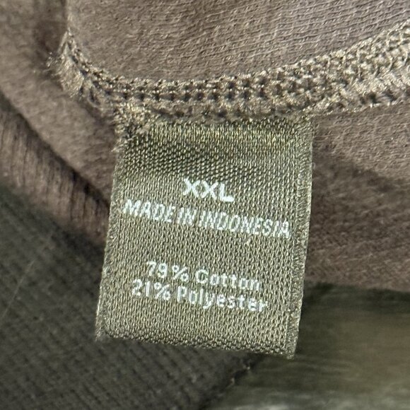 Marc Anthony Sz XXL Dark Gray Button Up Shawl Elbow Patch Mens Cardigan Sweater - Picture 7 of 10